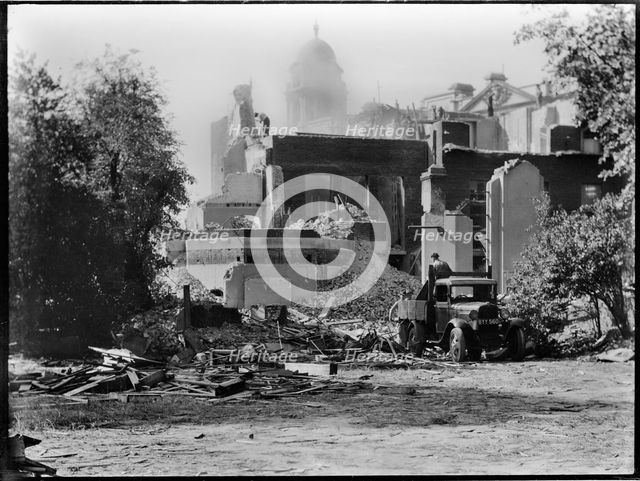 Whitehall Gardens, Whitehall, City of Westminster, Greater London Authority, late 1930s. Creator: Charles William  Prickett.