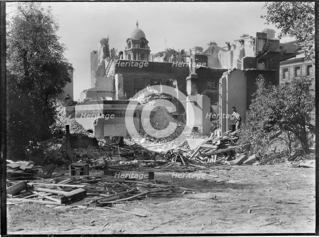 Whitehall Gardens, Whitehall, City of Westminster, Greater London Authority, late 1930s. Creator: Charles William  Prickett.