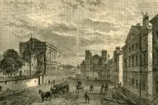 Whitehall, Looking Towards the Holbein Gateway (1881). Creator: Unknown