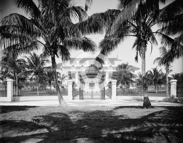 Whitehall, the residence of Mr. Flagler, Palm Beach, Fla., 1902. Creator: Unknown.