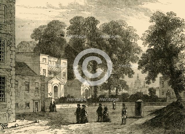 'Whitehall Yard', (1881). Creator: Unknown.