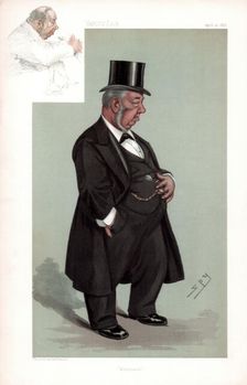 Whitehaven Augustus Helder, British politician, 1896.Artist: Spy
