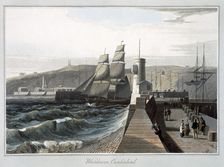 Whitehaven, Cumberland 1814-1825. Artist: William Daniell