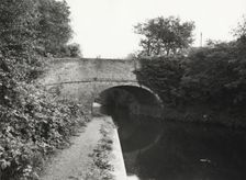Whitehorse Bridge over the Grand Union Canal, Hillingdon, London, c1975
