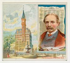 Whitelaw Reid, New York Tribune, from the American Editors series (N35) for Allen & Ginter..., 1887. Creator: Allen & Ginter