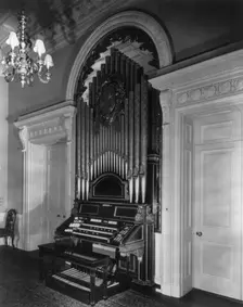 "Whitemarsh Hall," Edward Townsend Stotesbury house, Wyndmoor, Pennsylvania, 1922 or 1923. Creator: Frances Benjamin Johnston