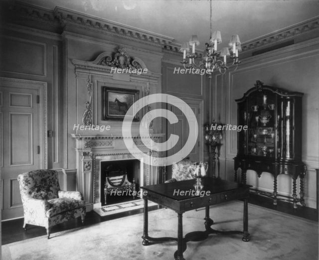"Whitemarsh Hall," Edward Townsend Stotesbury house, Wyndmoor, Pennsylvania, 1922 or 1923. Creator: Frances Benjamin Johnston.