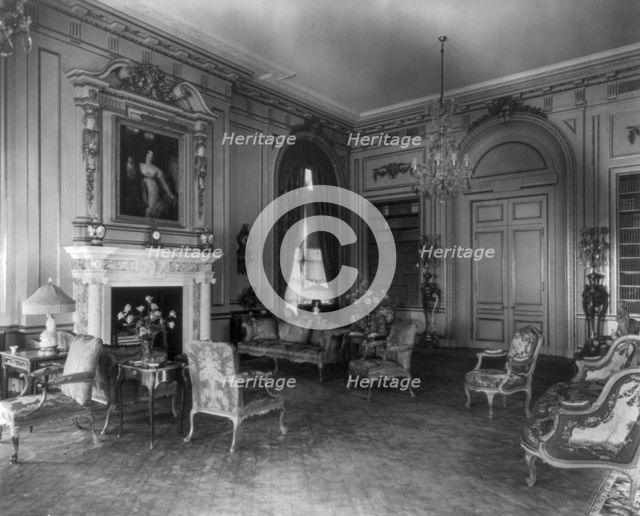 "Whitemarsh Hall," Edward Townsend Stotesbury house, Wyndmoor, Pennsylvania, 1922 or 1923. Creator: Frances Benjamin Johnston.