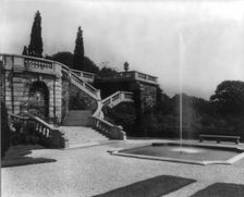 "Whitemarsh Hall," Edward Townsend Stotesbury house, Wyndmoor, Pennsylvania, 1922 or 1923. Creator: Frances Benjamin Johnston
