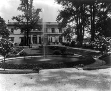 "Whitemarsh Hall," Edward Townsend Stotesbury house, Wyndmoor, Pennsylvania, 1922 or 1923. Creator: Frances Benjamin Johnston