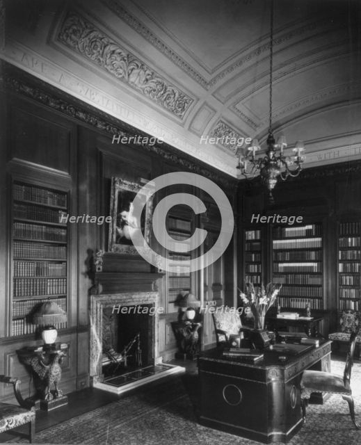 "Whitemarsh Hall," Edward Townsend Stotesbury house, Wyndmoor, Pennsylvania, 1922 or 1923. Creator: Frances Benjamin Johnston.