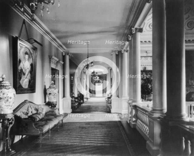 "Whitemarsh Hall," Edward Townsend Stotesbury house, Wyndmoor, Pennsylvania, 1922 or 1923. Creator: Frances Benjamin Johnston.
