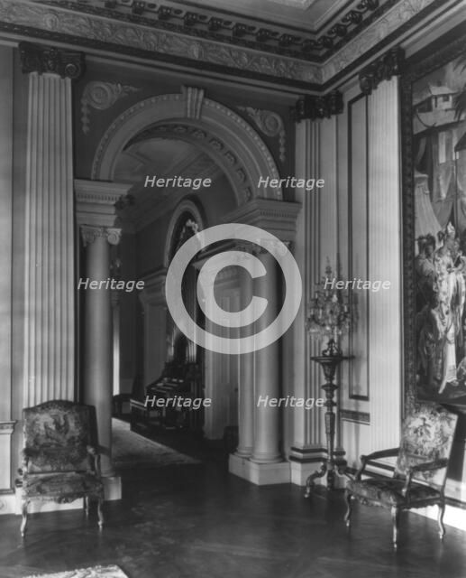 "Whitemarsh Hall," Edward Townsend Stotesbury house, Wyndmoor, Pennsylvania, 1922 or 1923. Creator: Frances Benjamin Johnston.