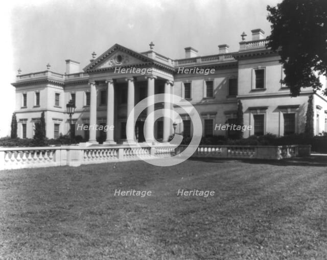 "Whitemarsh Hall," Edward Townsend Stotesbury house, Wyndmoor, Pennsylvania, 1922 or 1923. Creator: Frances Benjamin Johnston.