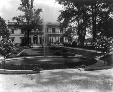 "Whitemarsh Hall," Edward Townsend Stotesbury house, Wyndmoor, Pennsylvania, 1922 or 1923. Creator: Frances Benjamin Johnston