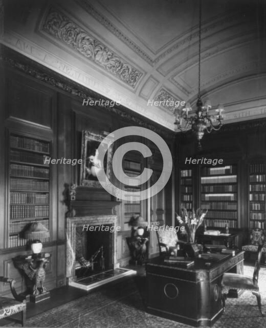 "Whitemarsh Hall," Edward Townsend Stotesbury house, Wyndmoor, Pennsylvania, 1922 or 1923. Creator: Frances Benjamin Johnston.