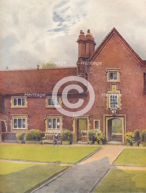 'Whitgift Hospital, Croydon', 1911, (1914). Artist: James S Ogilvy.