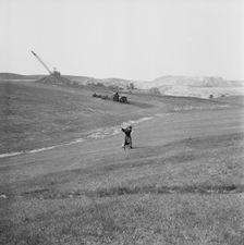 Whitley Bay Golf Course, Whitley Bay, North Tyneside, 23/04/1953. Creator: John Laing plc