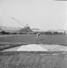 Whitley Bay Golf Course, Whitley Bay, North Tyneside, 23/04/1953. Creator: John Laing plc