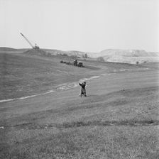 Whitley Bay Golf Course, Whitley Bay, North Tyneside, 23/04/1953. Creator: John Laing plc