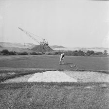 Whitley Bay Golf Course, Whitley Bay, North Tyneside, 23/04/1953. Creator: John Laing plc