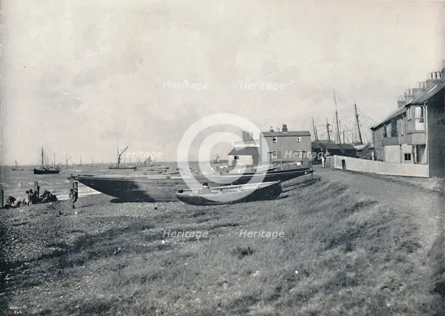 'Whitstable - The West Beach', 1895. Artist: Unknown.