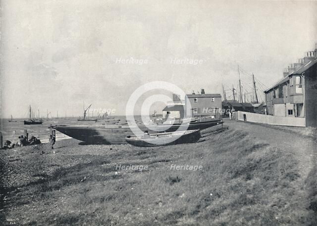 'Whitstable - The West Beach', 1895. Artist: Unknown.