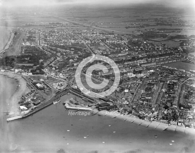 Whitstable, Kent, 1937. Artist: Aerofilms.