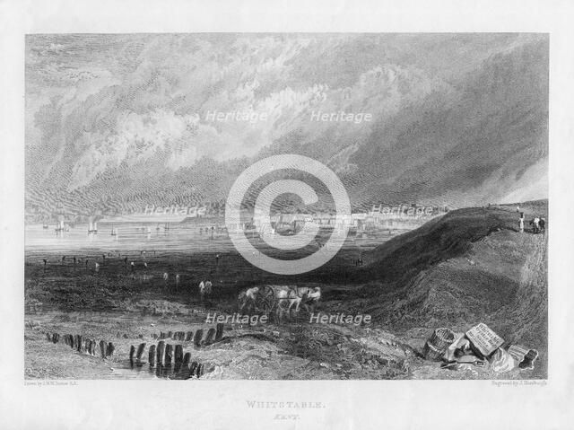 Whitstable, Kent, 19th century. Artist: J Horsburgh