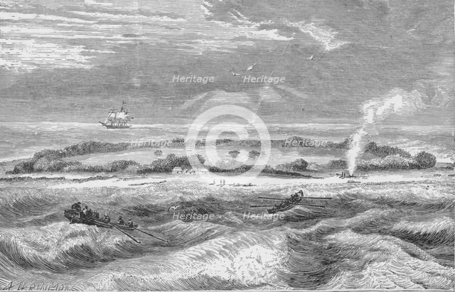 'Whitsunday Island',  c1885, (1890). Artist: Robert Taylor Pritchett.