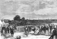 Whitsuntide festival of workpeople at Norwich, 1869. Creator: Unknown