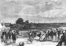 Whitsuntide festival of workpeople at Norwich, 1869. Creator: Unknown