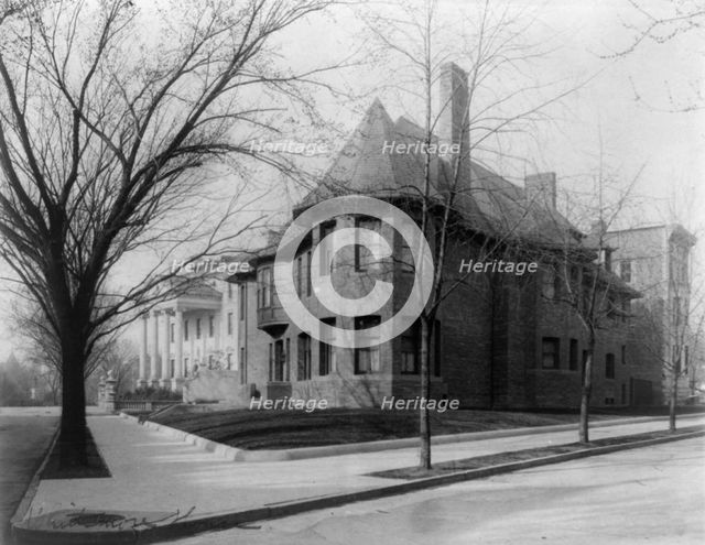 Whittemore House, Washington, D.C.- exterior showing corner, c1900. Creator: Frances Benjamin Johnston.