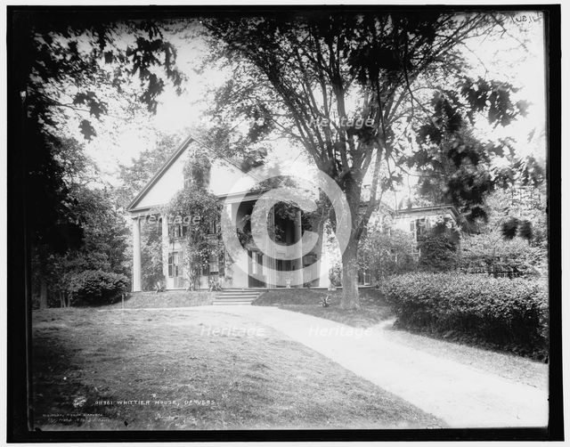 Whittier House, Danvers, c1890. Creator: B. F. Mills.