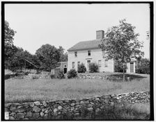 Whittier's birth place, Haverhill, Mass., between 1890 and 1901. Creator: Unknown