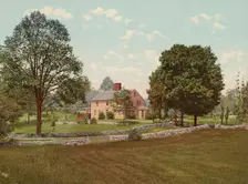 Whittier's birthplace, Haverhill, c1900. Creator: Unknown