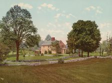 Whittier's birthplace, Haverhill, c1900. Creator: Unknown