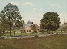 Whittier's birthplace, Haverhill, c1900. Creator: Unknown