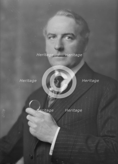 Whittlesey, White, Mr., portrait photograph, 1915 Apr. 20. Creator: Arnold Genthe.