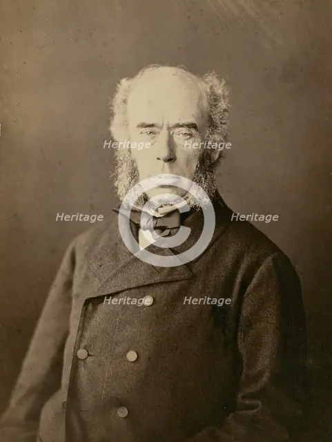 Whitworth, inventeur du canon rayé, 1861-1869.  Creator: Nadar.