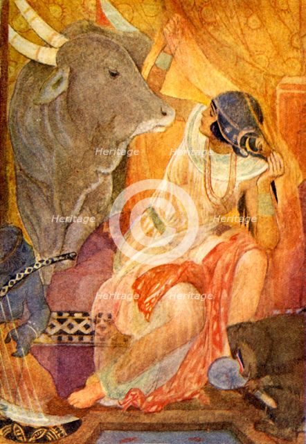 "Who are you?", 1915. Creator: Evelyn Paul.