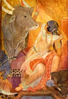 "Who are you?", 1915. Creator: Evelyn Paul