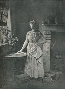 Who Could Have Sent It? c1885. Artist: Henry Peach Robinson