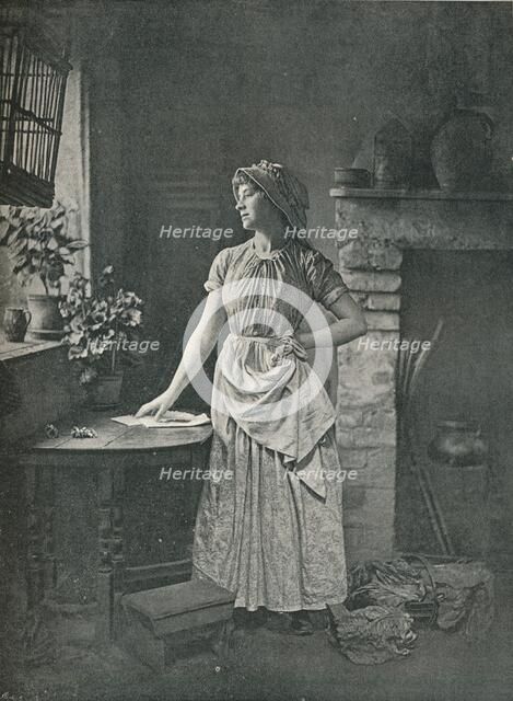 'Who Could Have Sent It?', c1885. Artist: Henry Peach Robinson.