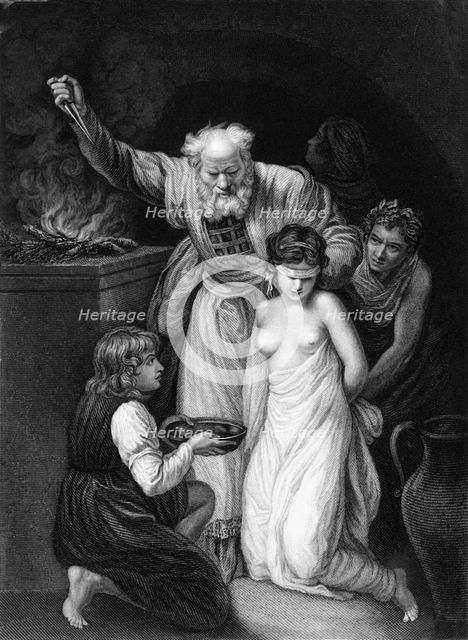 'Who did with her according to his vow', early-mid 19th century? Creator: Samuel Freeman.