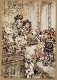 Who Stole the tarts?, from Alice's Adventures in Wonderland, by Lewis Carroll, pub. 1907