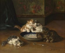 Who Will Get it?, c1900-1940. Creator: Marie Yvonne Laur