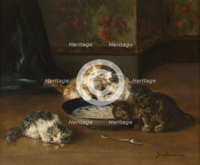 Who Will Get it?, c1900-1940. Creator: Marie Yvonne Laur.