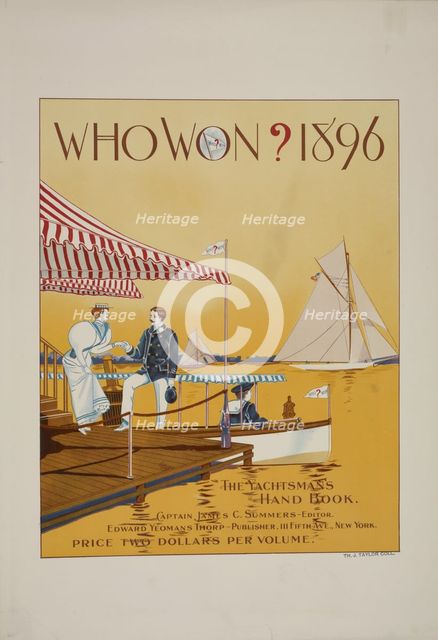 Who won? 1896, c1896. Creator: Unknown.
