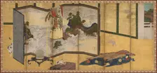 Whose Sleeves?, Edo period, 18th century. Creator: Unknown